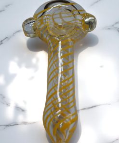 Mystery Glass Smoking Pipe – Handmade & One of a Kind